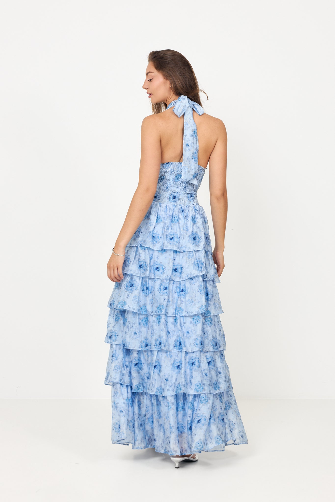 Ingalu Maxi Dress - Blue