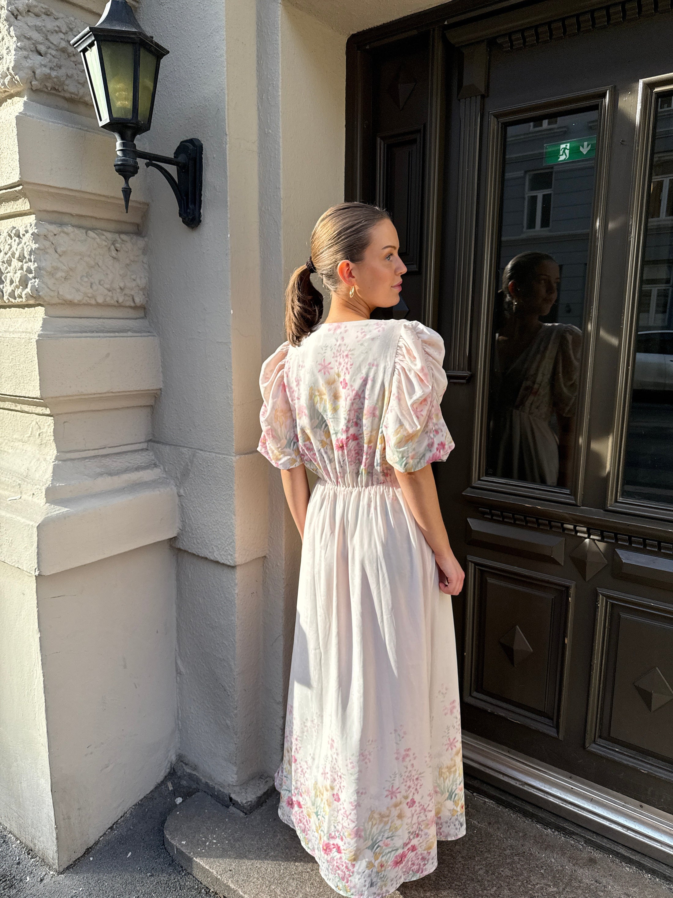 Marlene Chiffon Maxi Dress - Light Pink