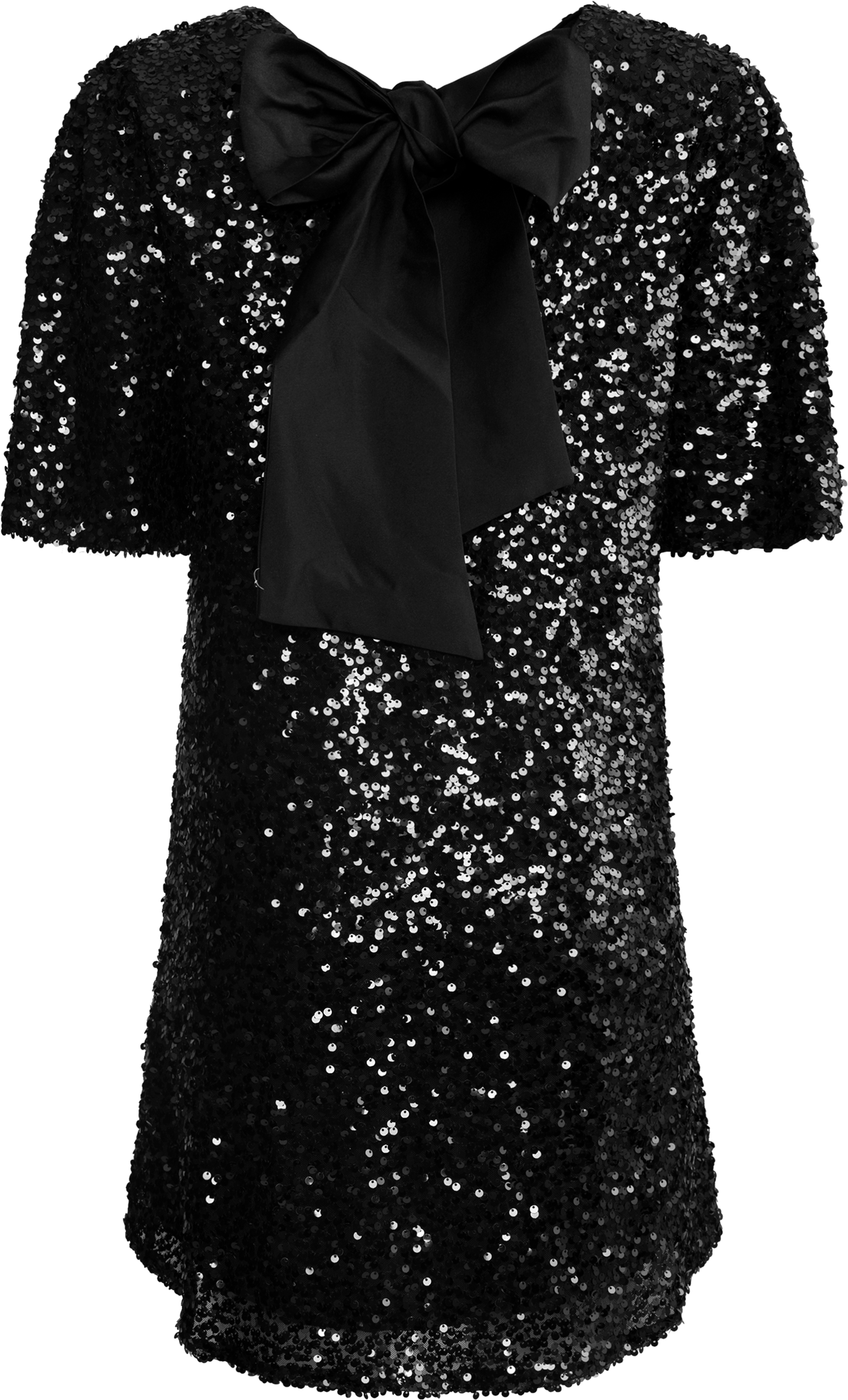 Julfrid Glitter Dress - Black