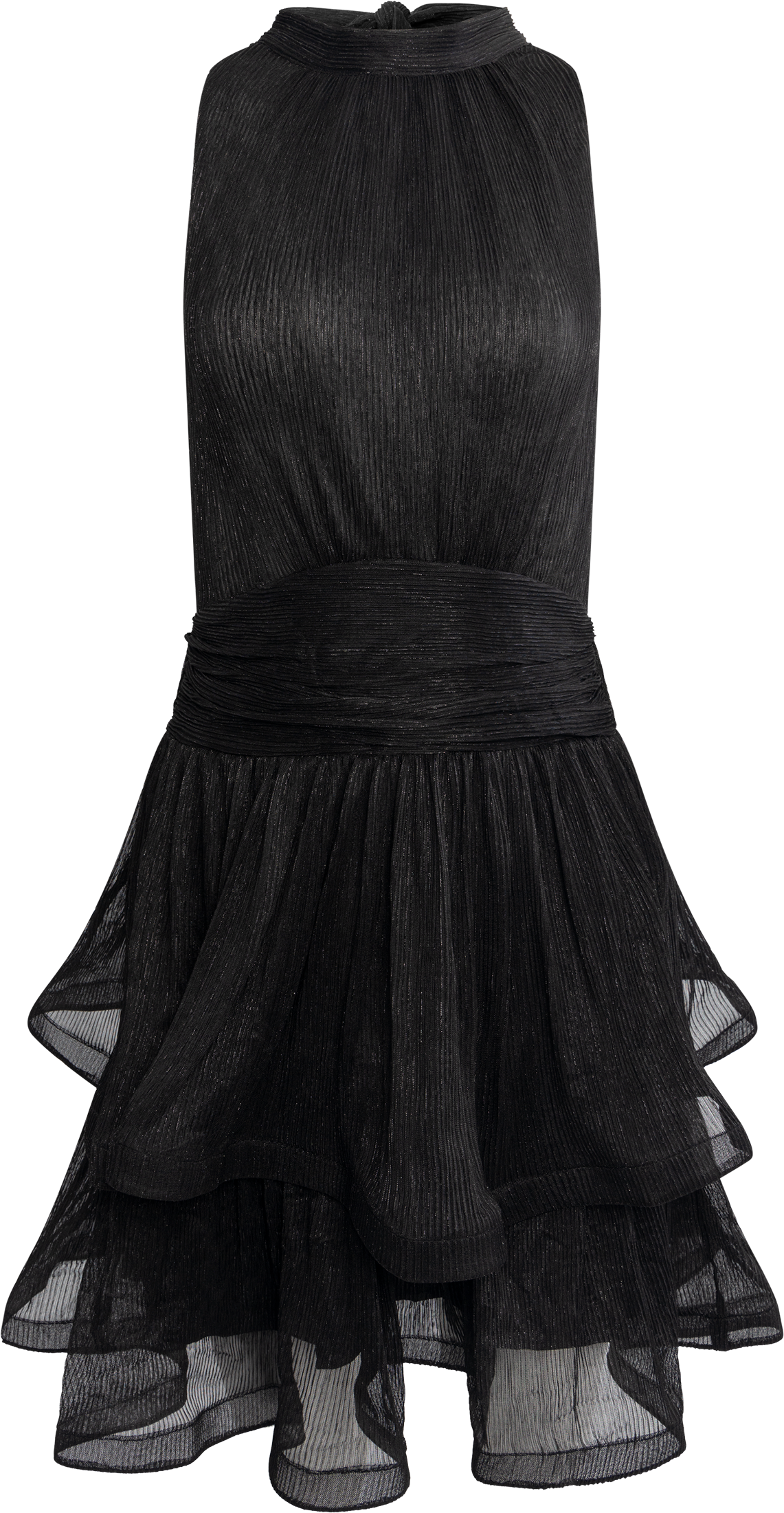 Idun Sparkle Dress - Black