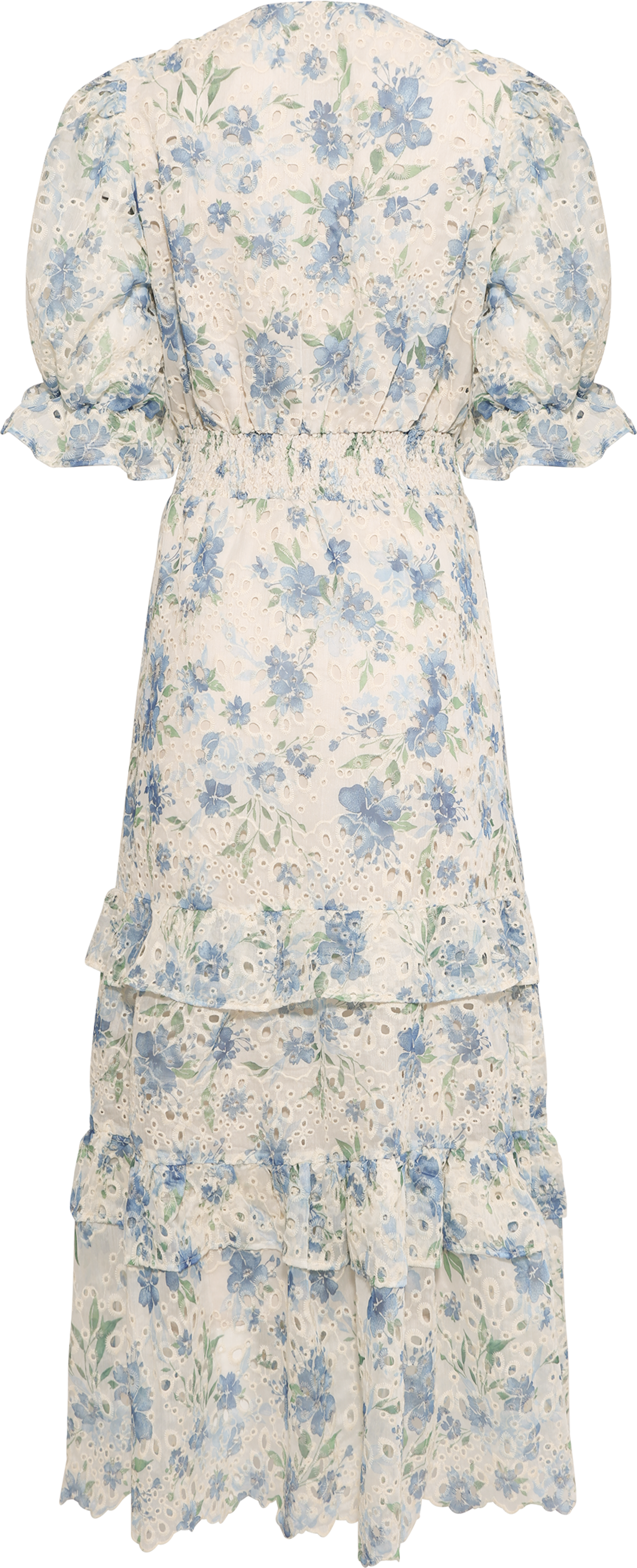 Nanni Flower Maxi Dress - Blue Flower