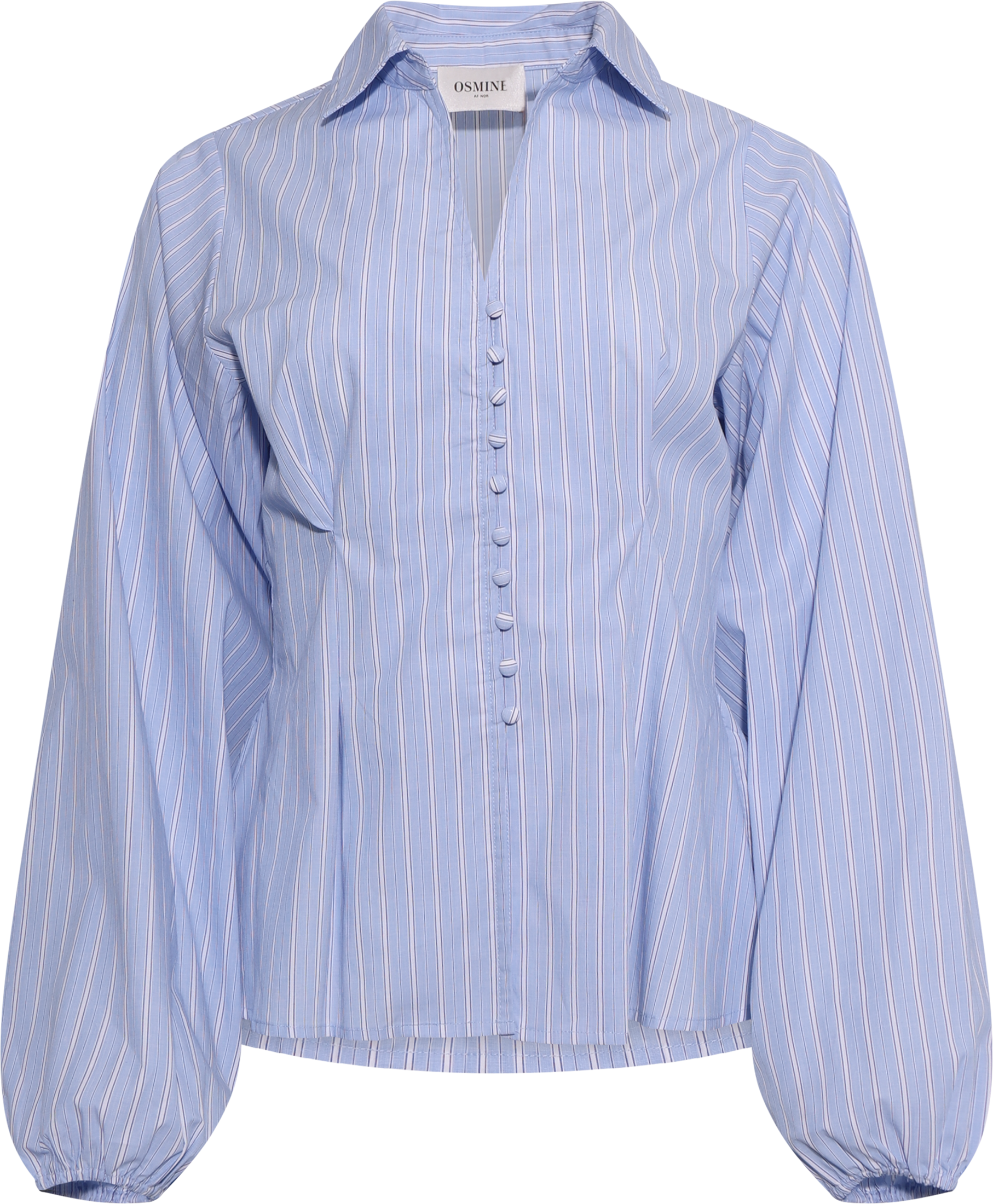 June Cotton Poplin Shirt - Light Blue