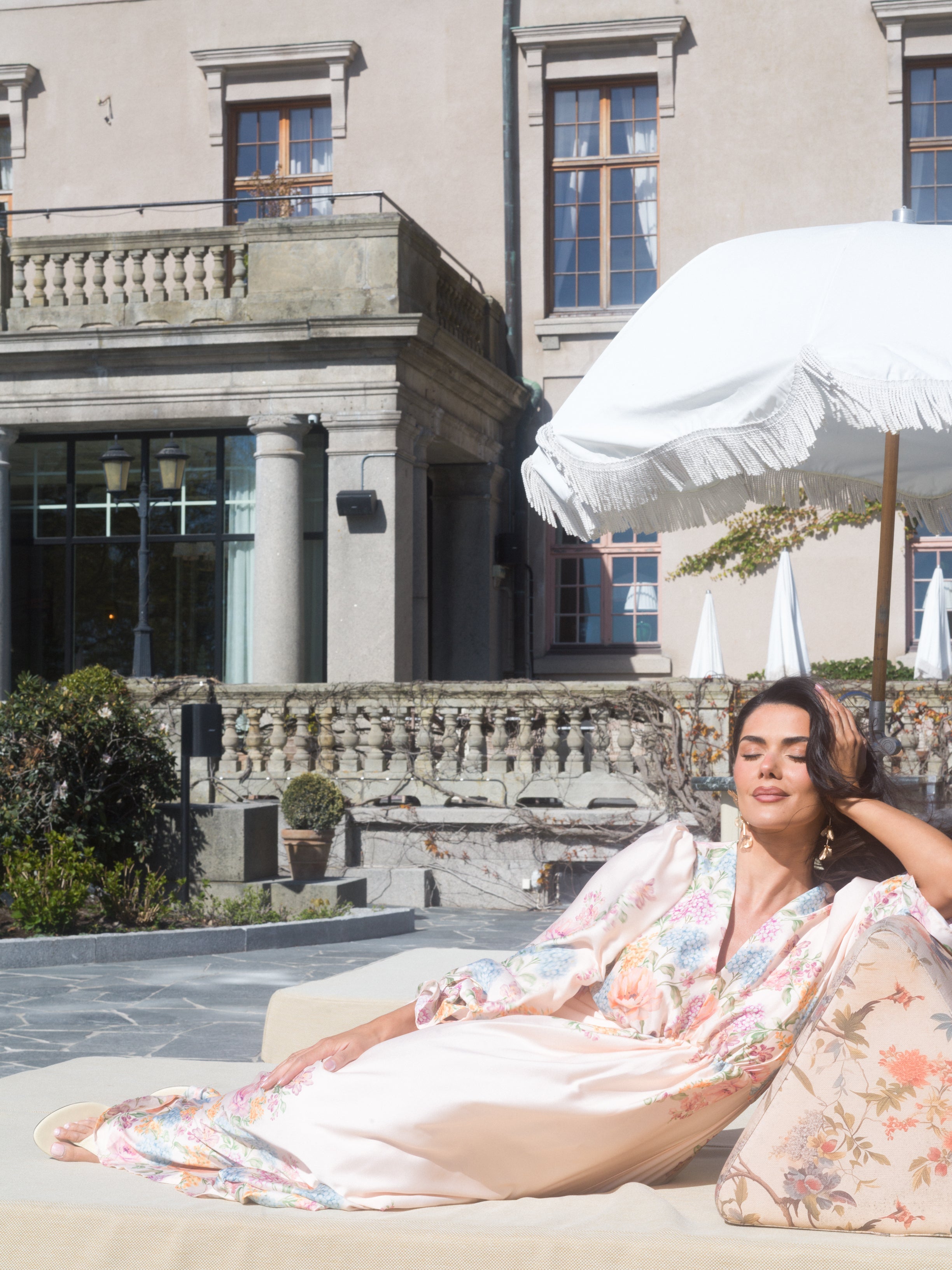 Maja Floral Maxi Dress - Multi Floral