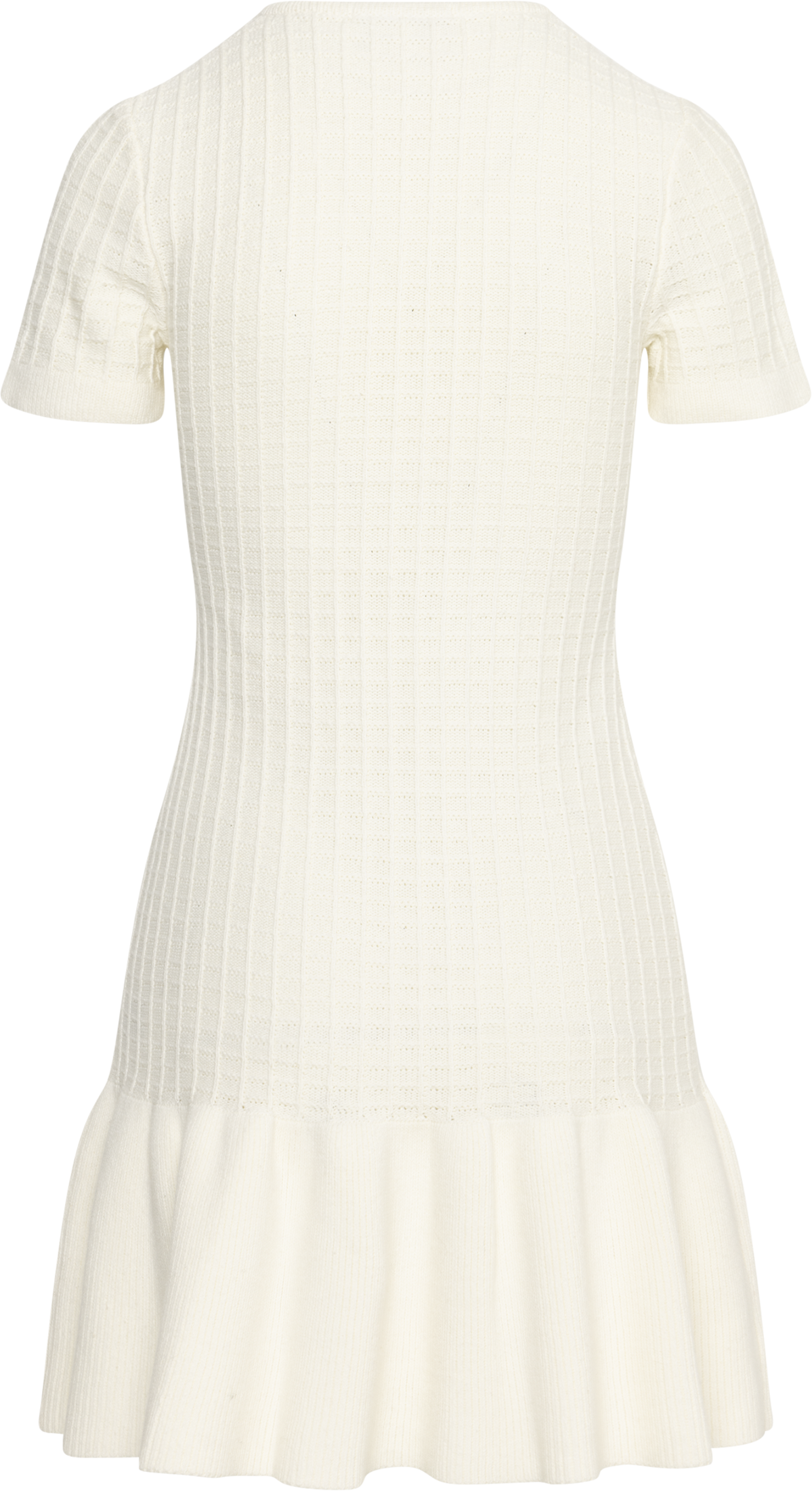 Gerdalil Cotton Knit Dress - Creme