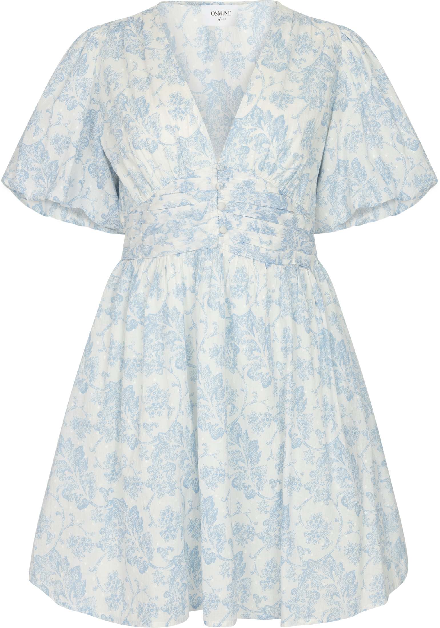Nordis Voile Mini Dress - Blue