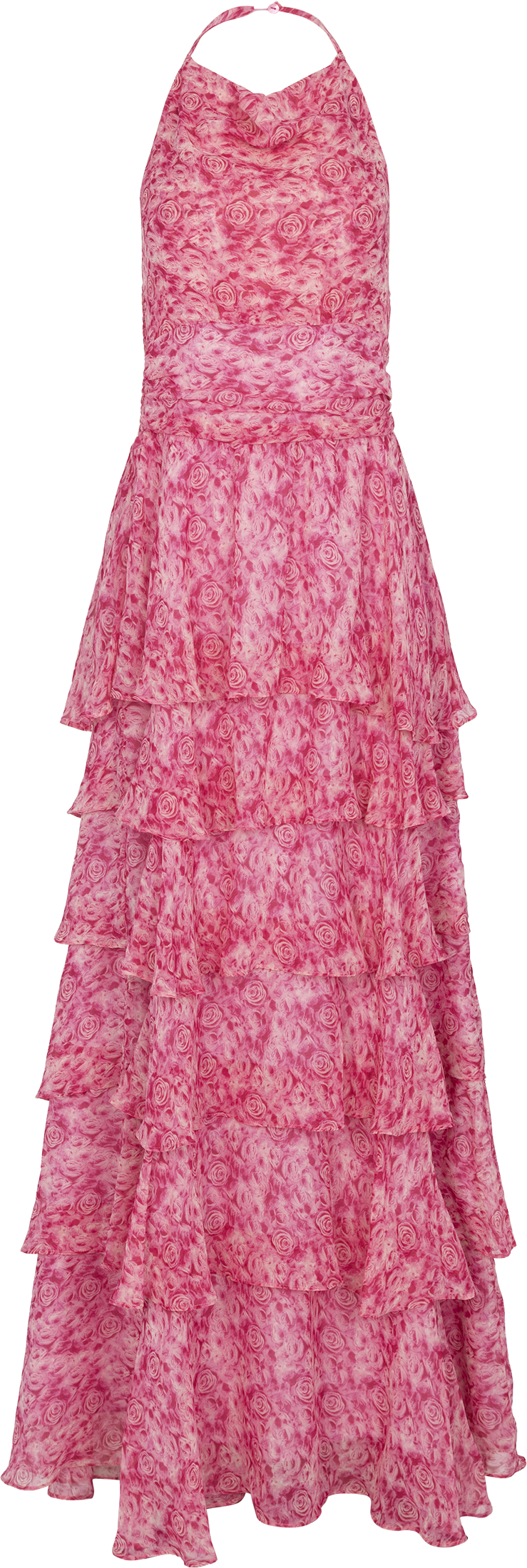 Inga Maxi Rose Dress - Pink Rose