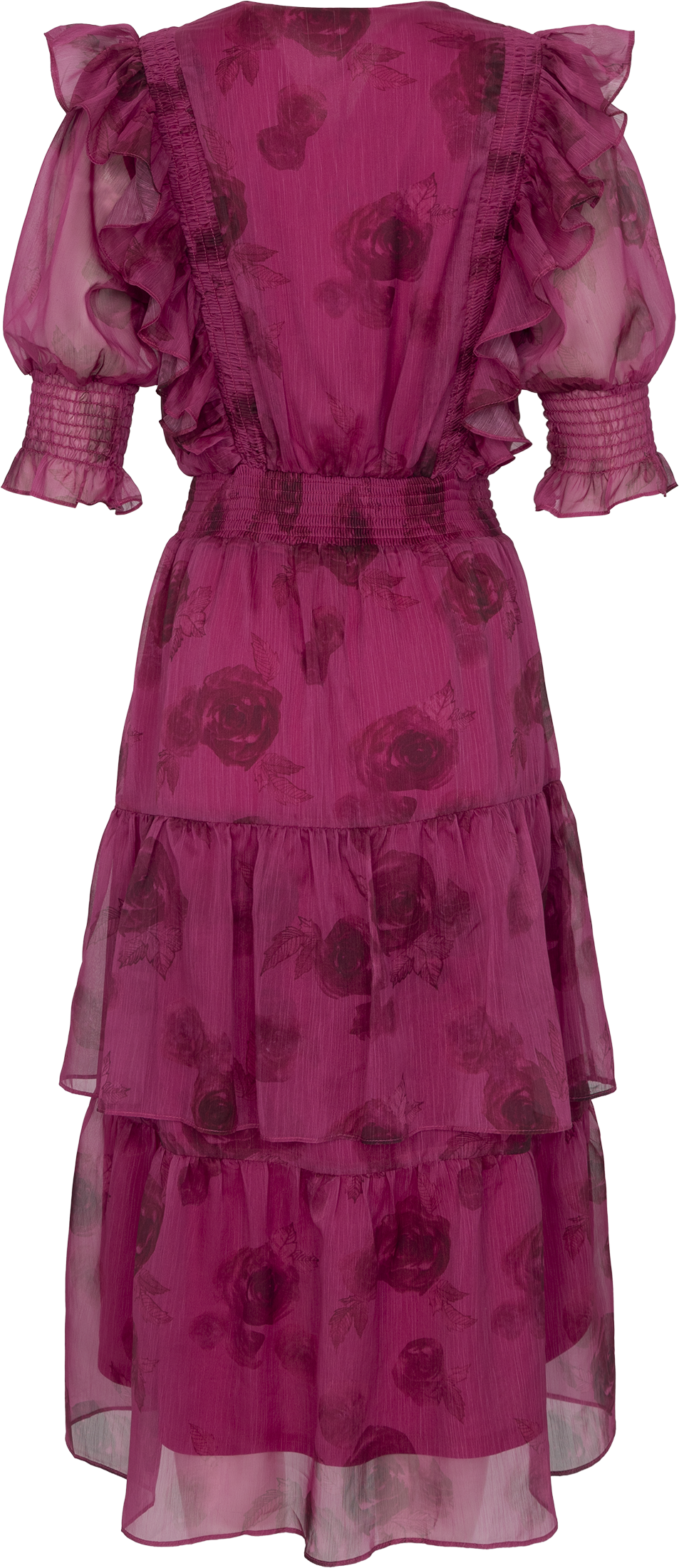 Astrid Chiffon Dress - Pink